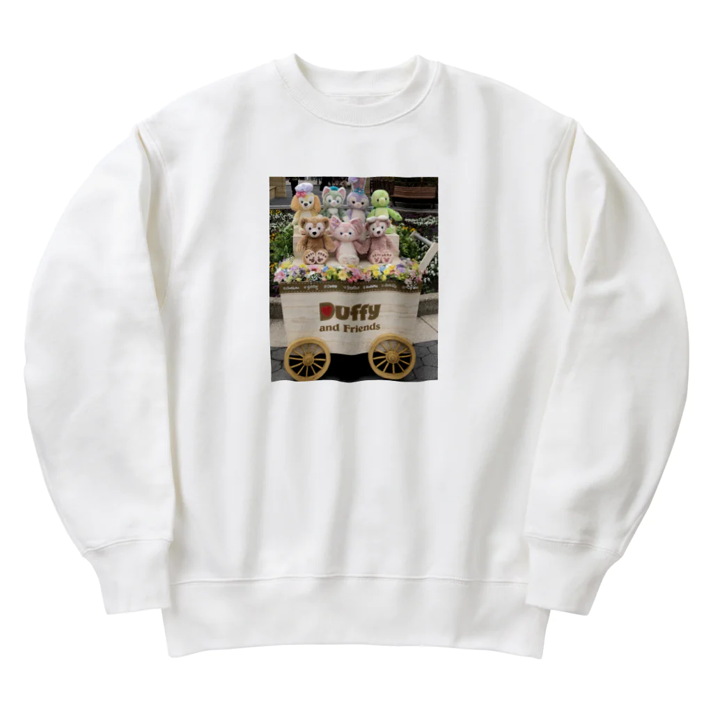 ともきちStoreのダッフィフレンズ Heavyweight Crew Neck Sweatshirt