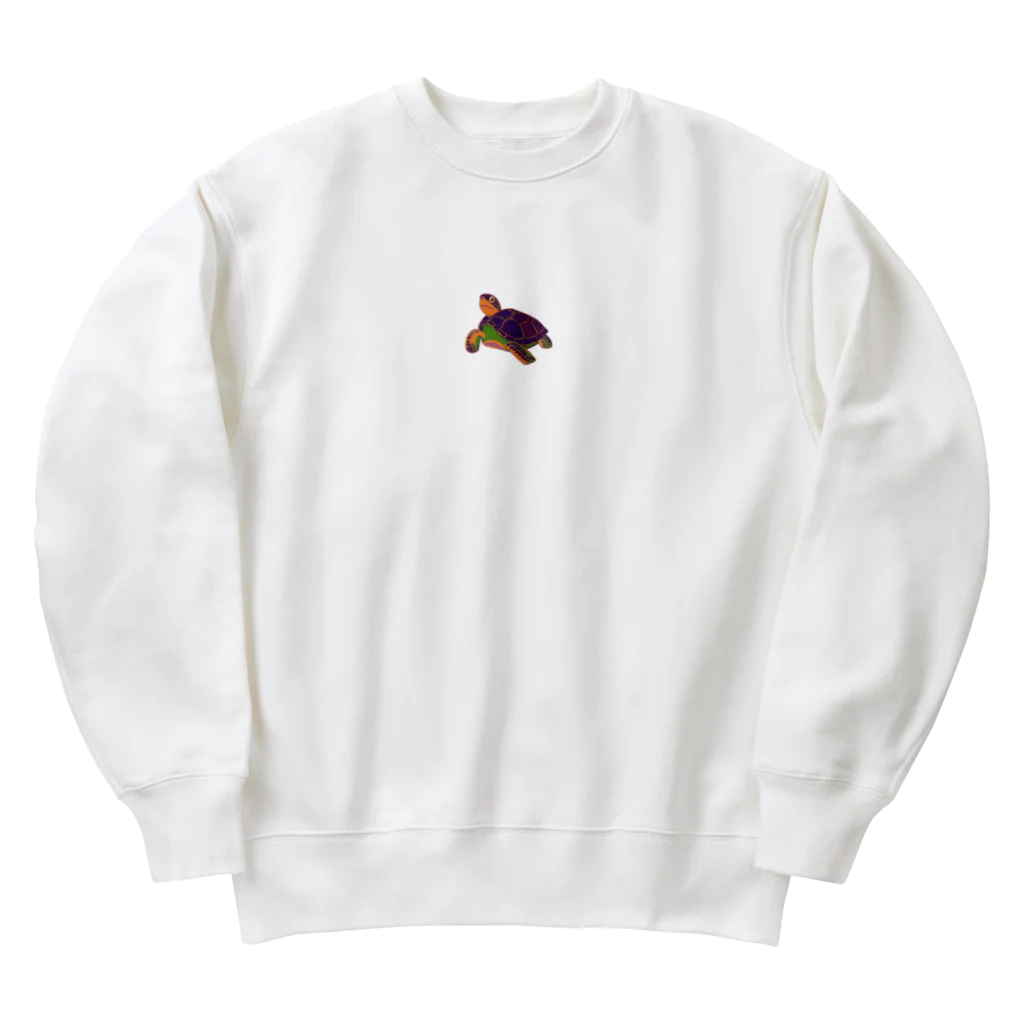 ジンファンタジスタのジンファンタジスタ(タートル1') Heavyweight Crew Neck Sweatshirt