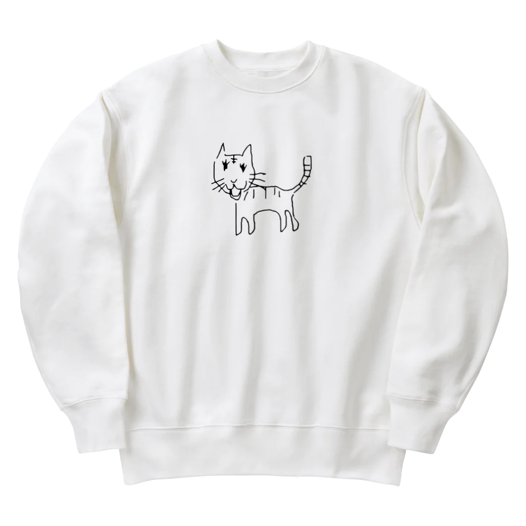 Okomeya Ocean Pacific PeaceのI Love Cats Heavyweight Crew Neck Sweatshirt