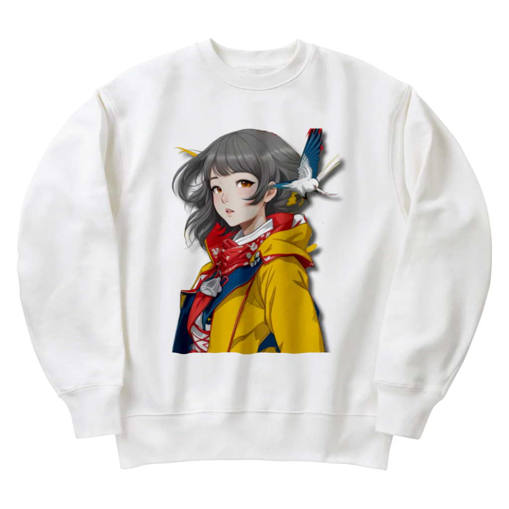 大正レトロJYOSIの大正レトロJYOSI　レイナ Heavyweight Crew Neck Sweatshirt