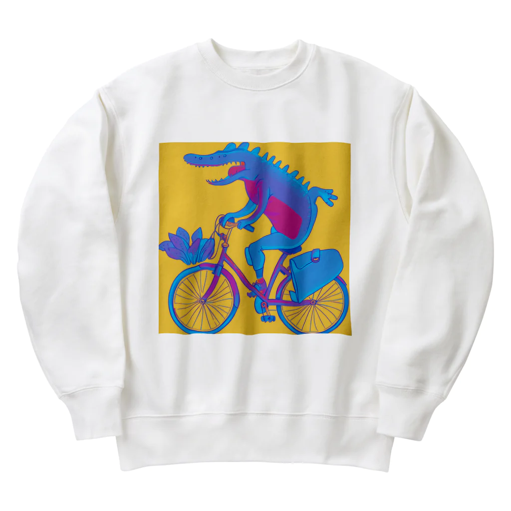 1103hiroのお買い物ワニ君 Heavyweight Crew Neck Sweatshirt