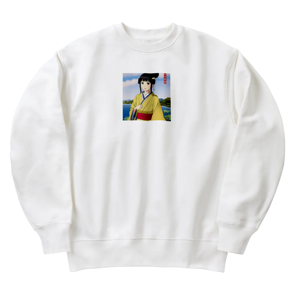 the blue seasonの美希（Miki） Heavyweight Crew Neck Sweatshirt