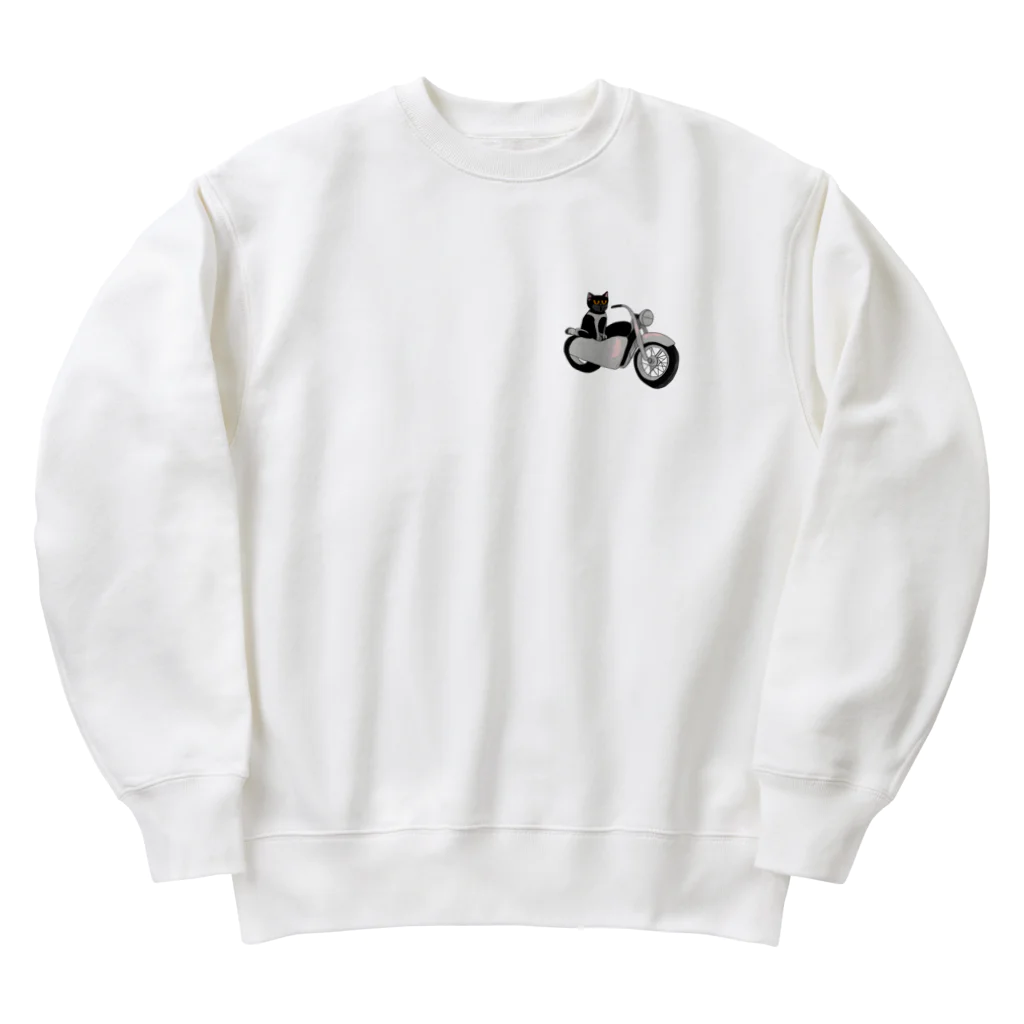 shu1450のキャットライダー Heavyweight Crew Neck Sweatshirt