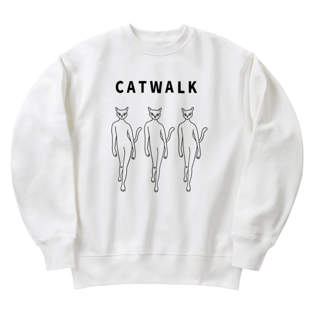 ハナのお店のキャットウォーク Heavyweight Crew Neck Sweatshirt