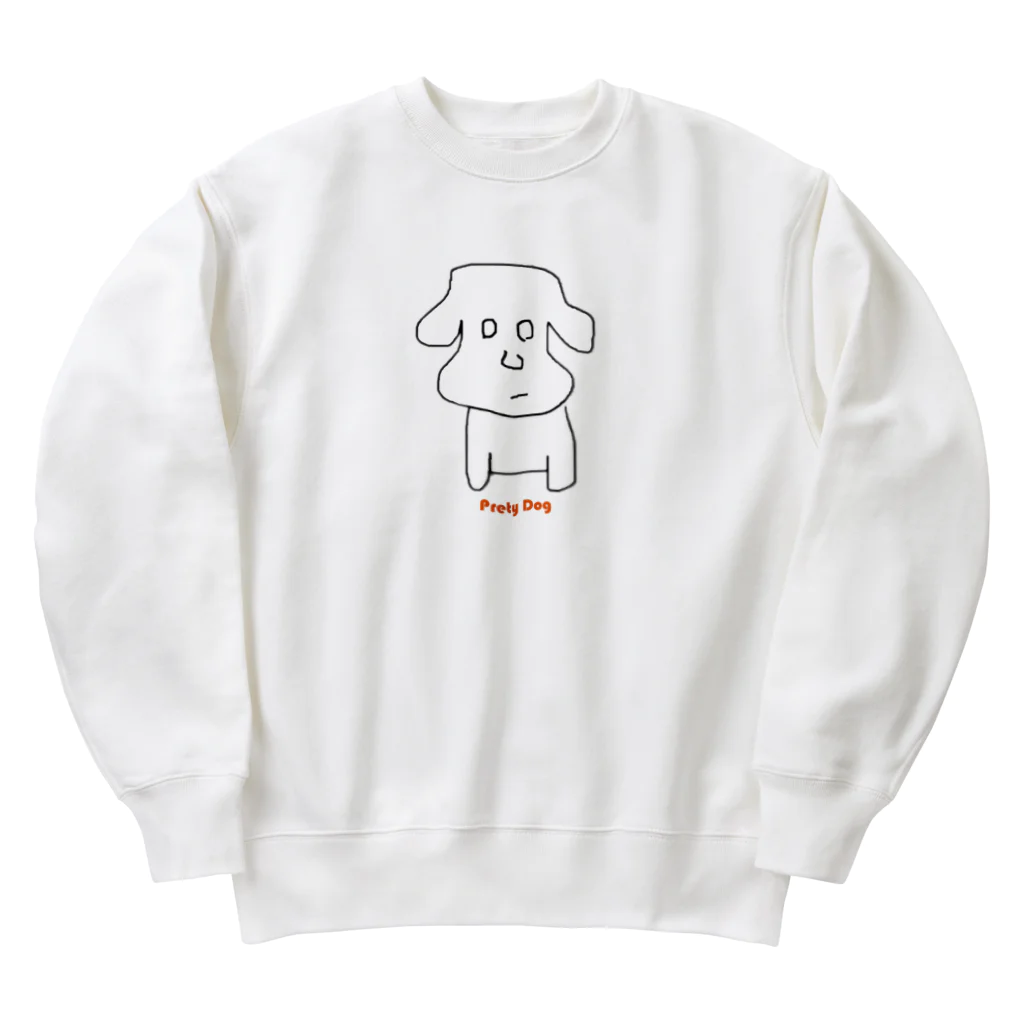 butamatsuoyabunのぷりちーどっぐ Heavyweight Crew Neck Sweatshirt