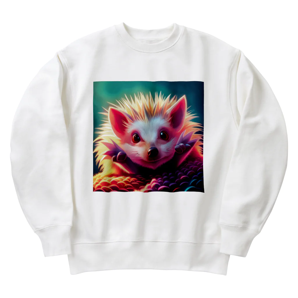 八雲のハリねずみくん Heavyweight Crew Neck Sweatshirt