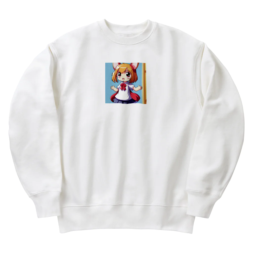 pixel-martのラビちゃん Heavyweight Crew Neck Sweatshirt