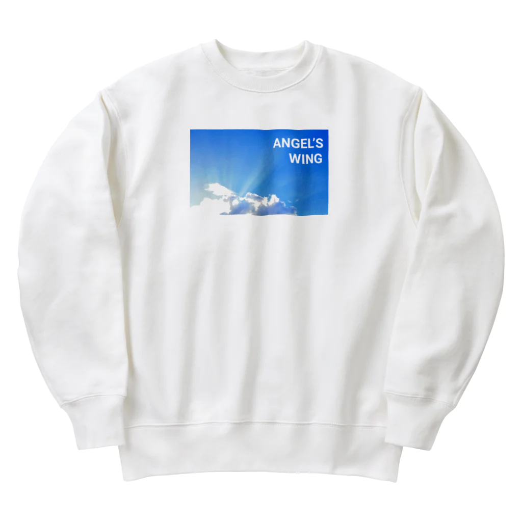 kazu_gの天使の羽！ ANGEL’S  WING Heavyweight Crew Neck Sweatshirt