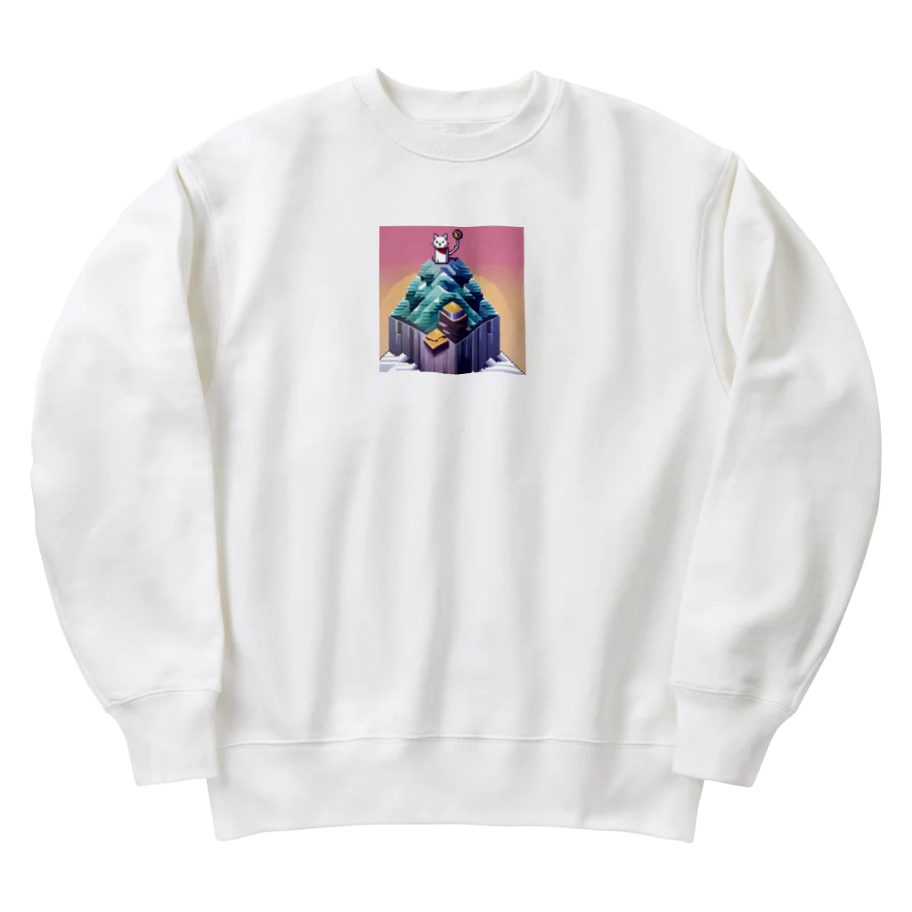 ネコピコshopのアドベンチャーキャット Heavyweight Crew Neck Sweatshirt