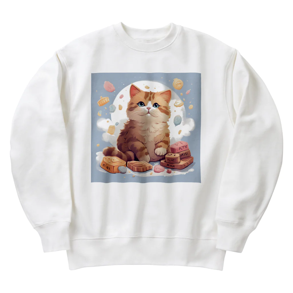 M_YKのネコチヤン Heavyweight Crew Neck Sweatshirt