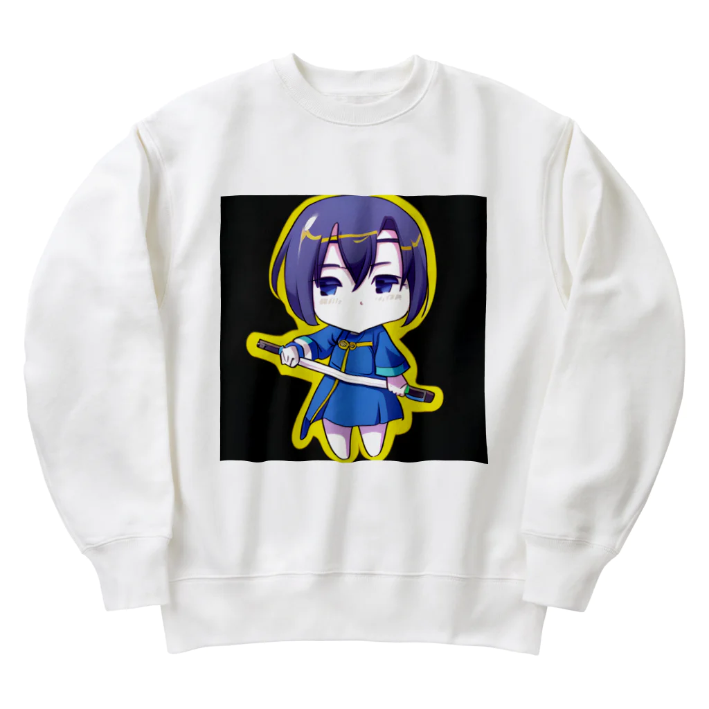 ちびキャラのちびキャラ Heavyweight Crew Neck Sweatshirt