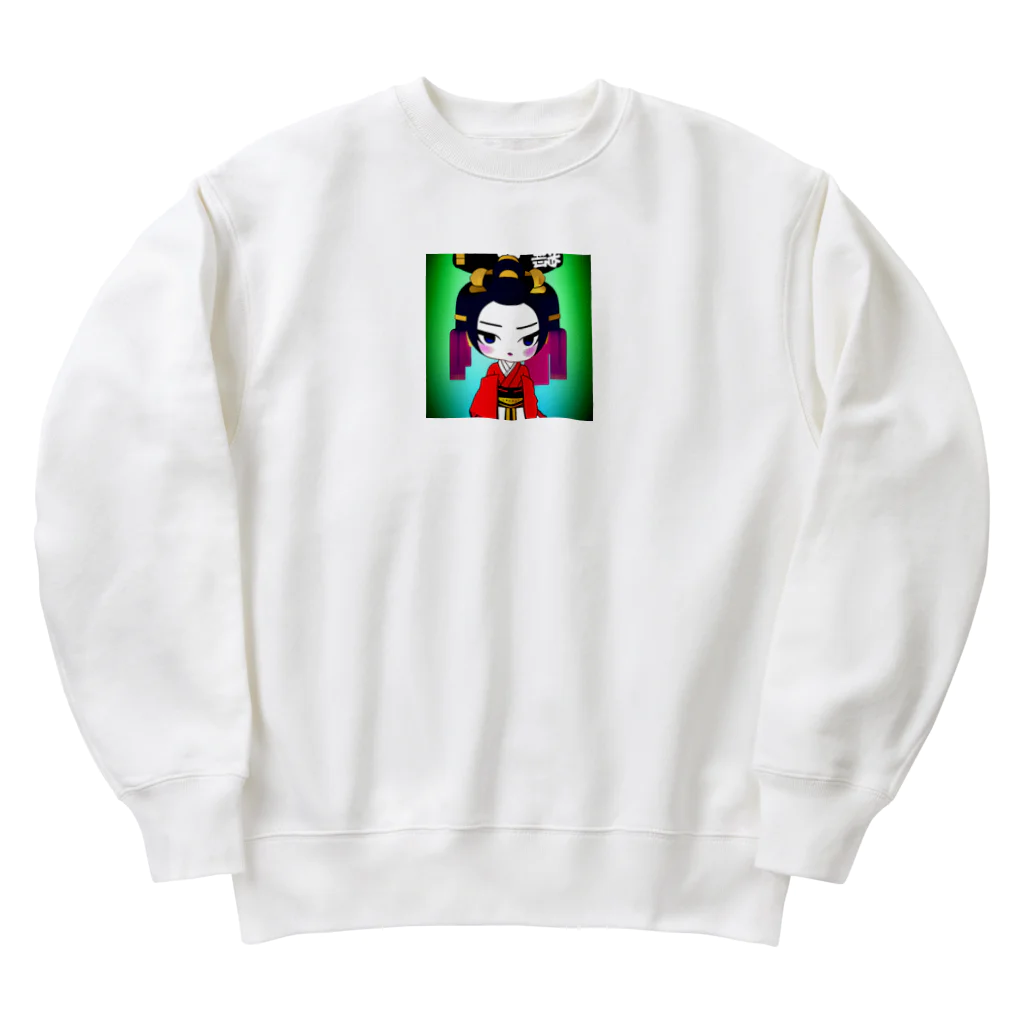 ちびキャラのちびキャラ Heavyweight Crew Neck Sweatshirt