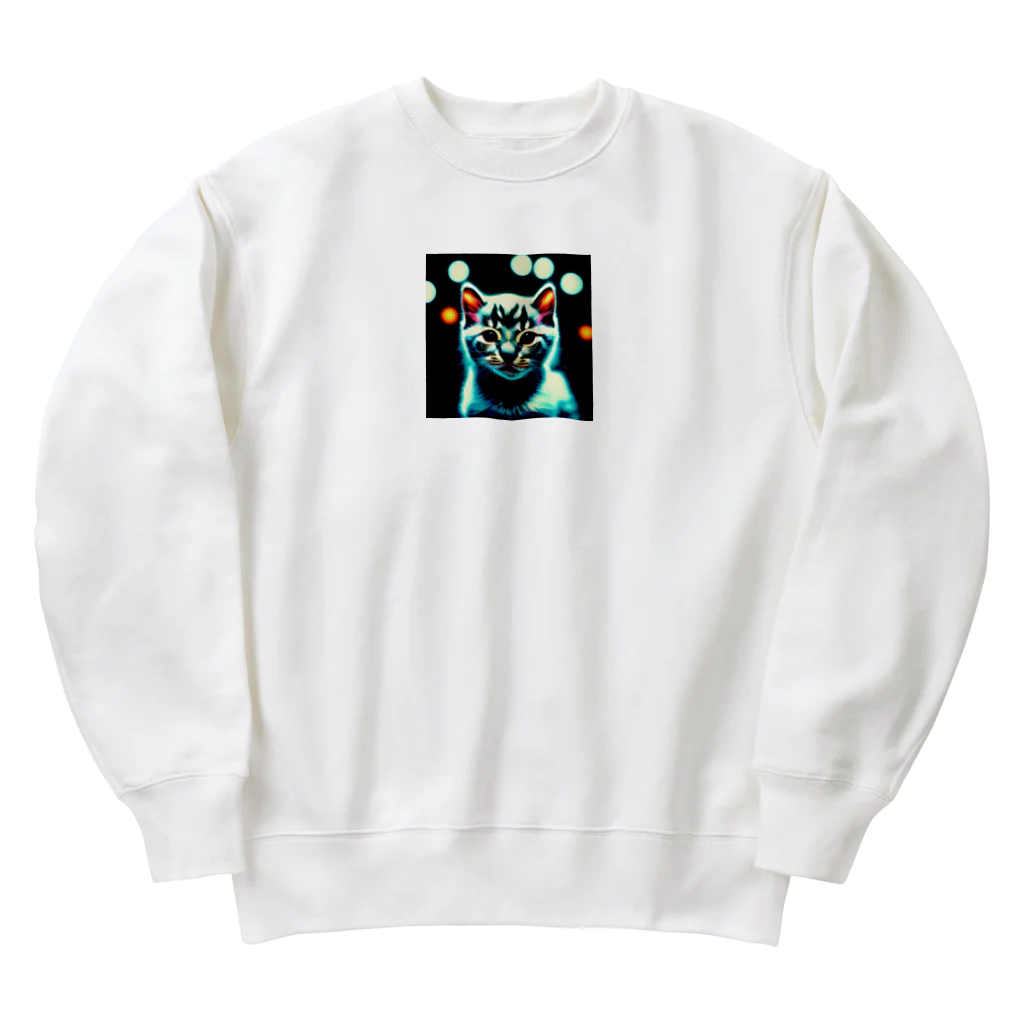 TOY PAPA SHOP のlost kitten Heavyweight Crew Neck Sweatshirt