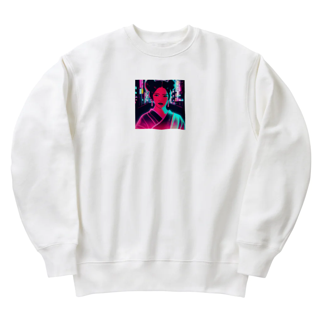 MokaのJAPANESE　WOMAN Heavyweight Crew Neck Sweatshirt