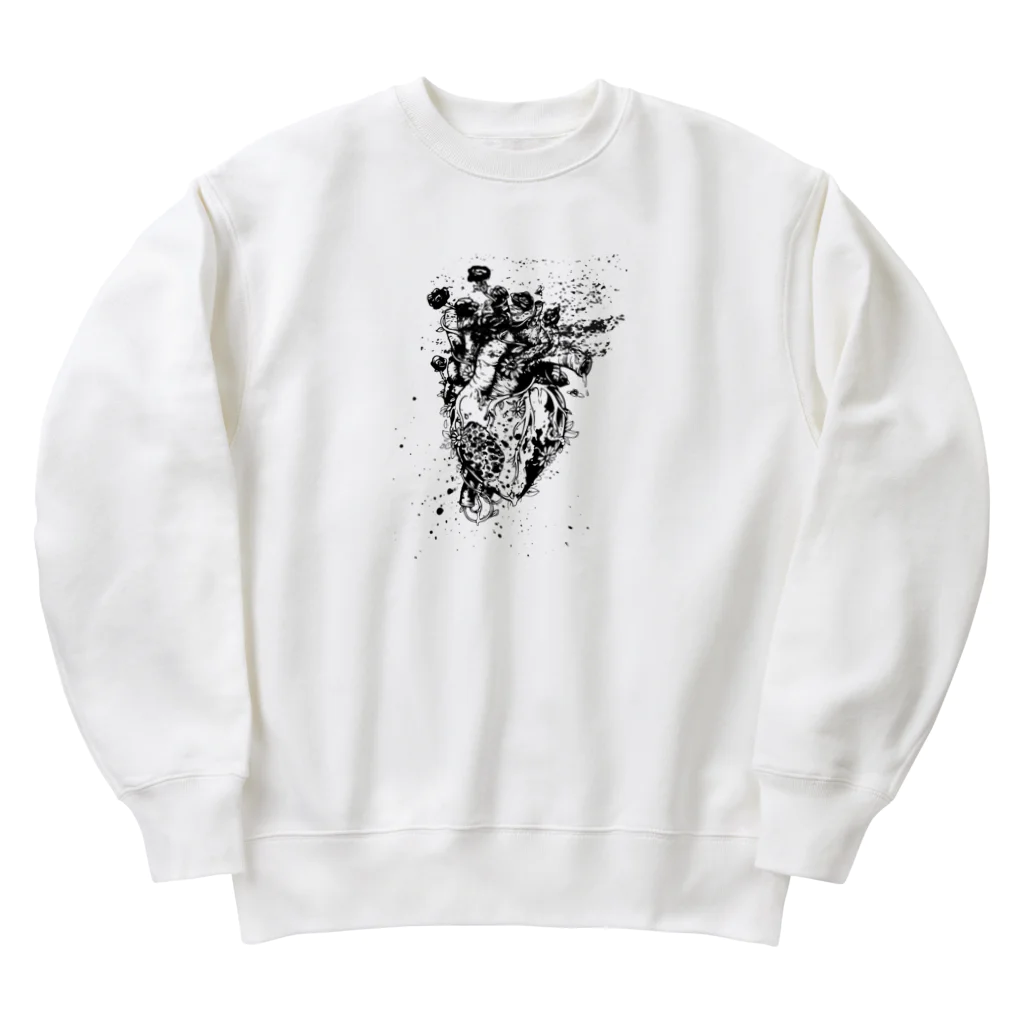 osikatsu-zpのハート Heavyweight Crew Neck Sweatshirt