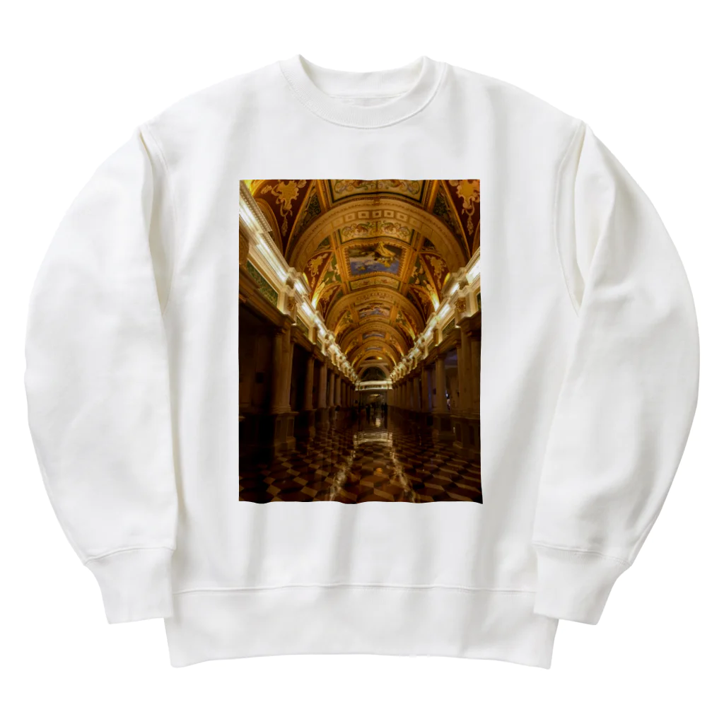 XIAO-12_15のヨーロッパ宮殿　豪華絢爛 Heavyweight Crew Neck Sweatshirt