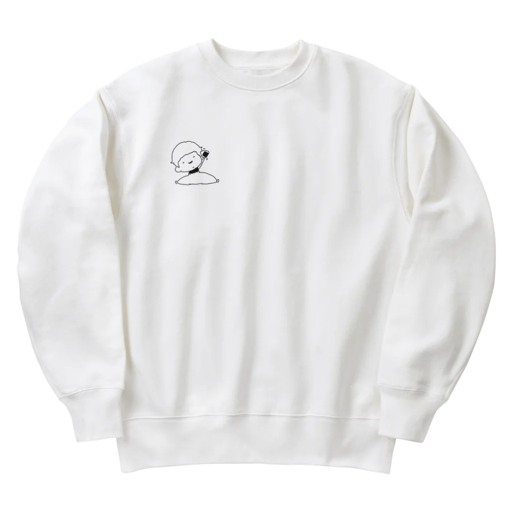 おこめの直売のヨガおこめ Heavyweight Crew Neck Sweatshirt