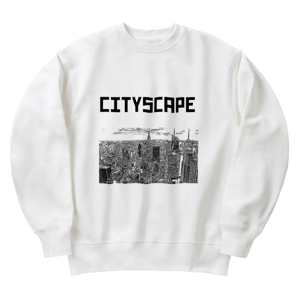 chieemakoのCITYSCAPE Heavyweight Crew Neck Sweatshirt