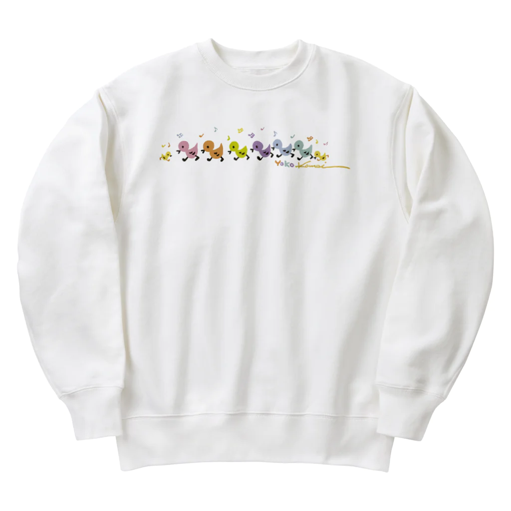 フルールデアートのyokoアヒルガーガーシリーズ Heavyweight Crew Neck Sweatshirt