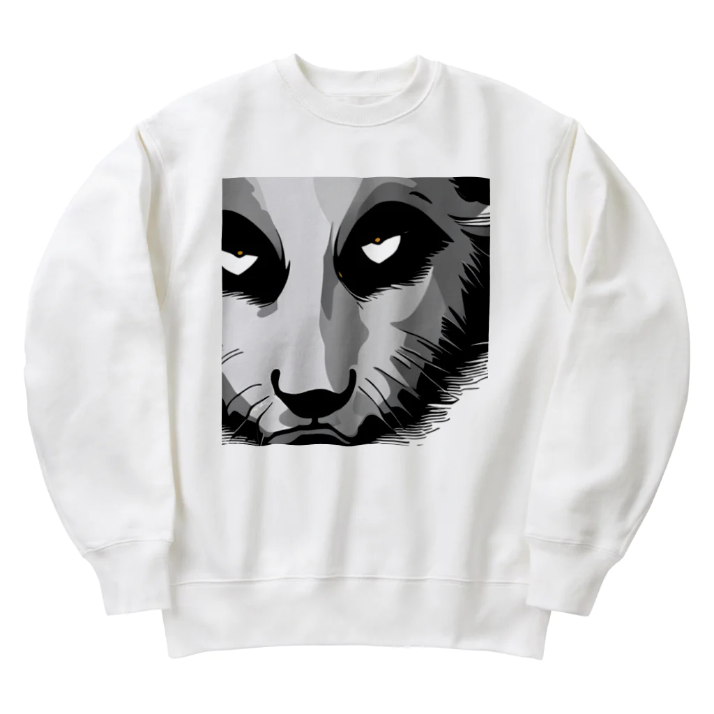 ぶーたんのイケメンパンダ Heavyweight Crew Neck Sweatshirt