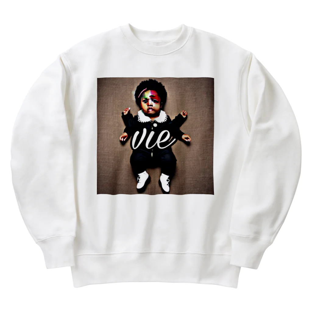 vieのBLACK_BABY Heavyweight Crew Neck Sweatshirt