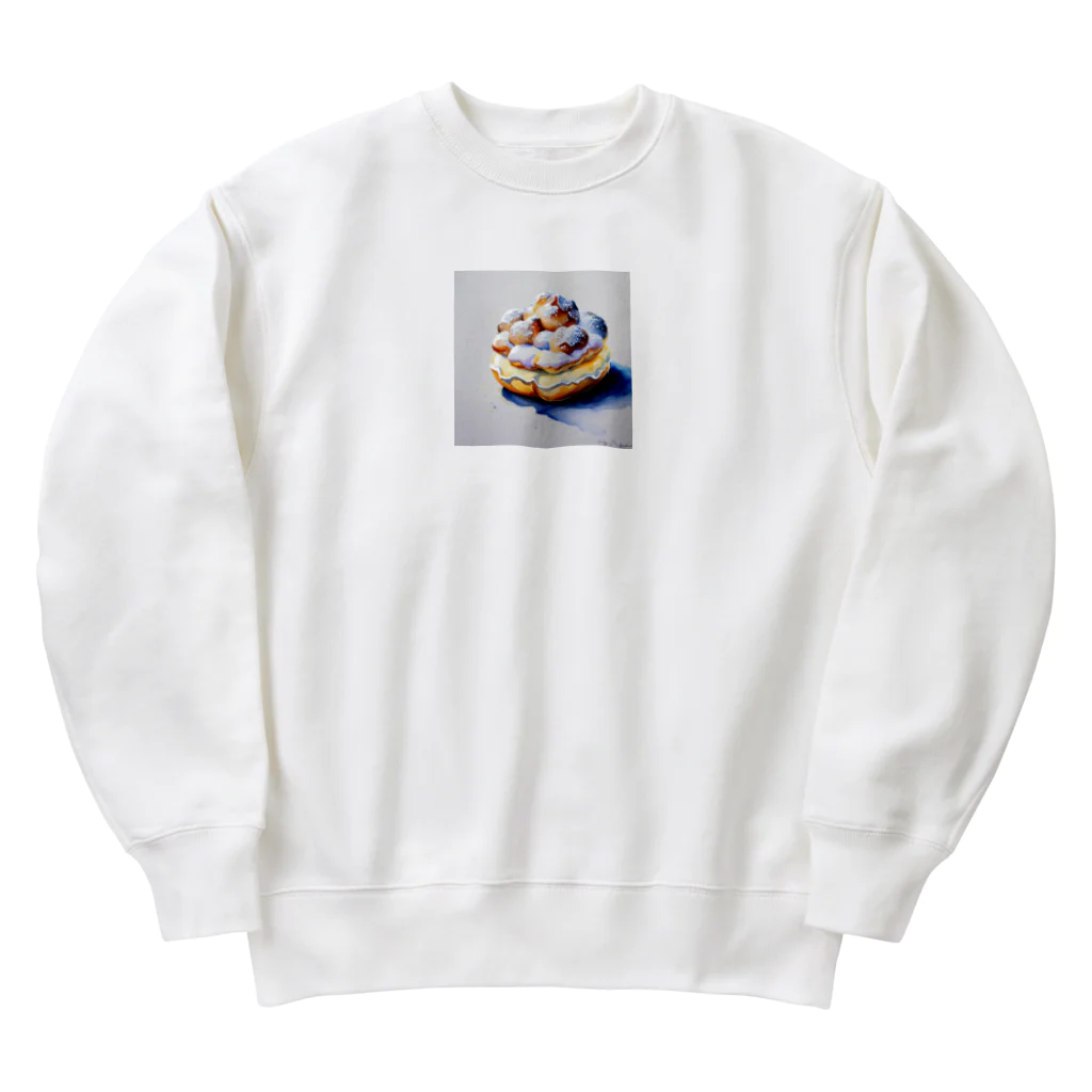 shua_suzuriの甘いスイーツ Heavyweight Crew Neck Sweatshirt