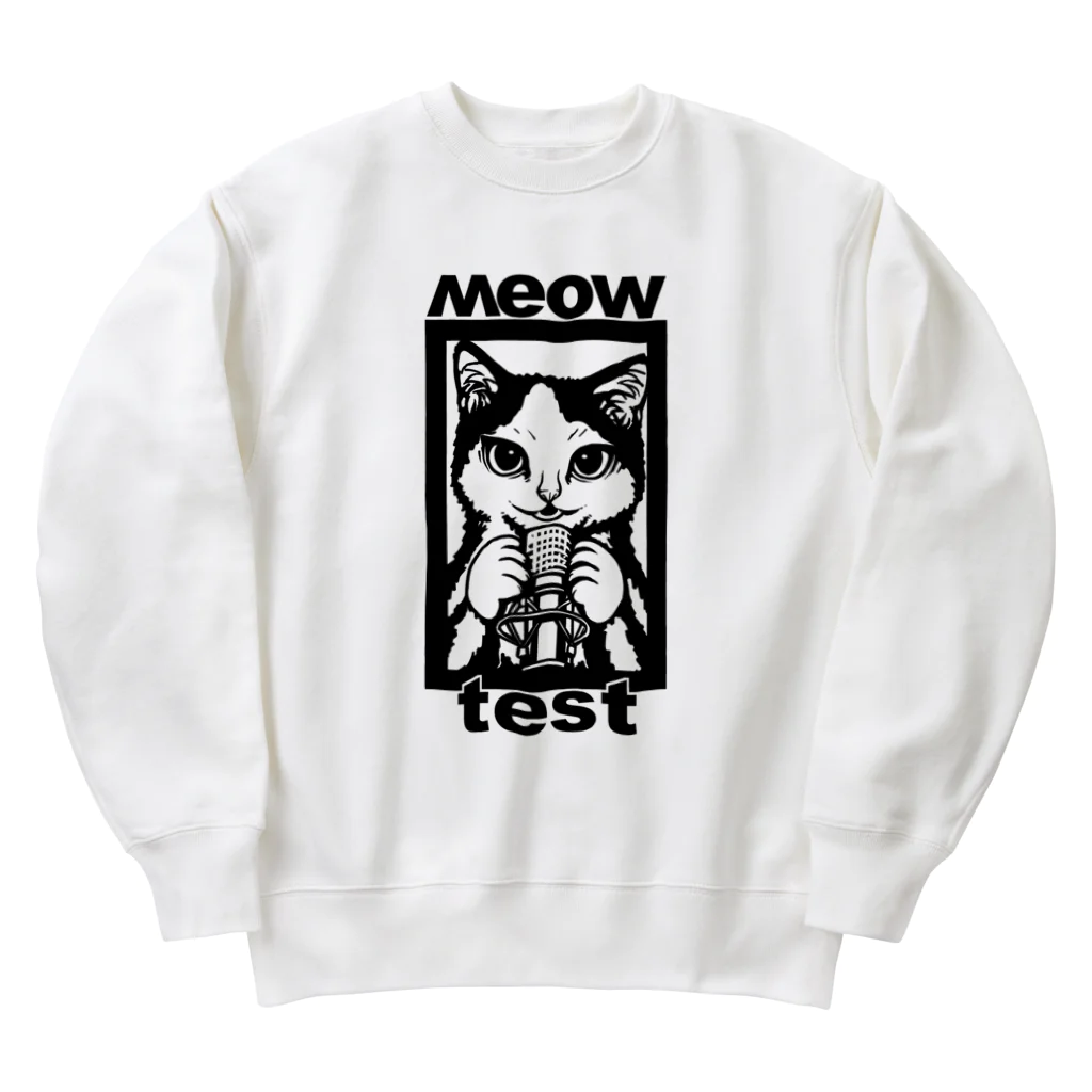 nya-mew（ニャーミュー）のミャイクテスト Heavyweight Crew Neck Sweatshirt