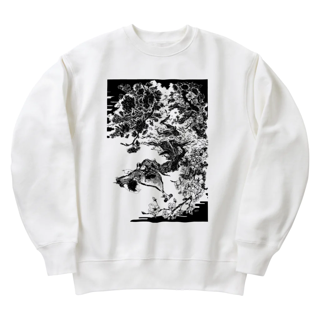 かつみ屋-出張所の佐倉家異聞メインビジュアル Heavyweight Crew Neck Sweatshirt