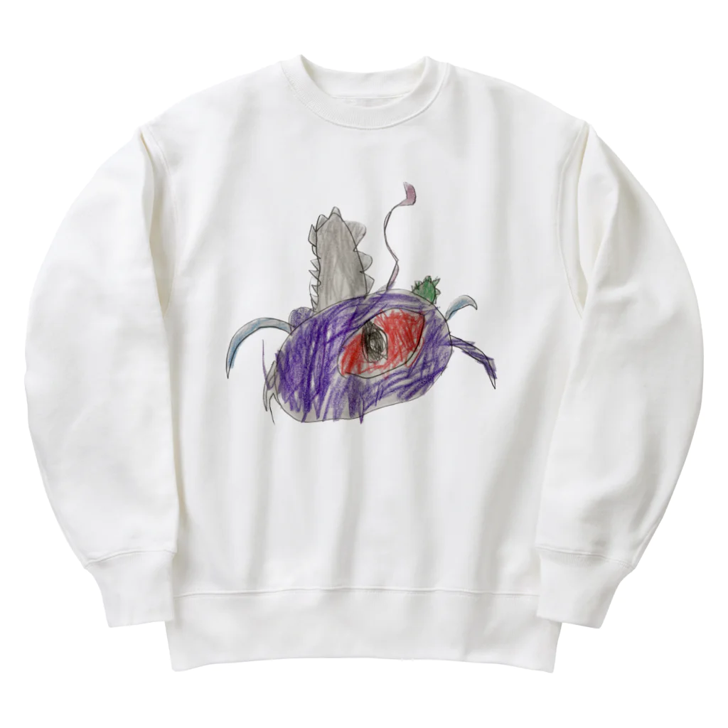 ほわいとくろーばーのライトバイト Heavyweight Crew Neck Sweatshirt