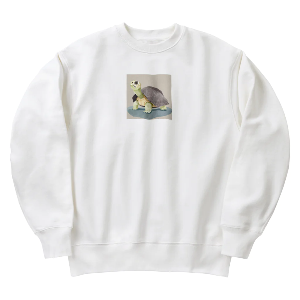 miyakawa2023の集まれ！カメ好き Heavyweight Crew Neck Sweatshirt