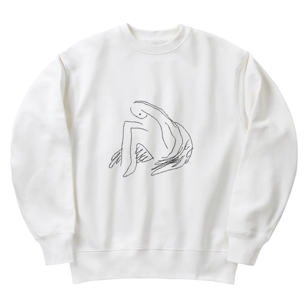 きたのかんむりのすわる Heavyweight Crew Neck Sweatshirt