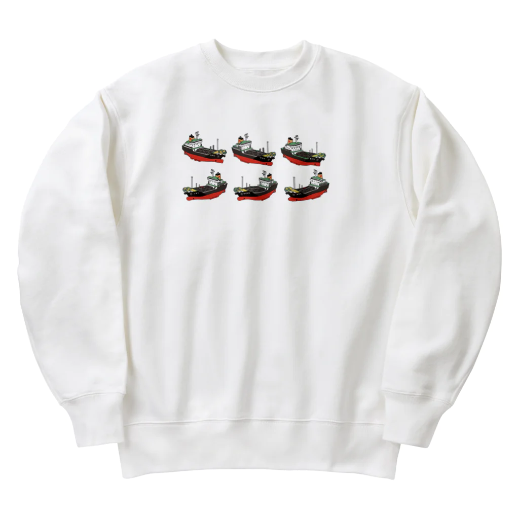 東幸海運タンカーグッツの東幸海運のタンカーコレクション Heavyweight Crew Neck Sweatshirt