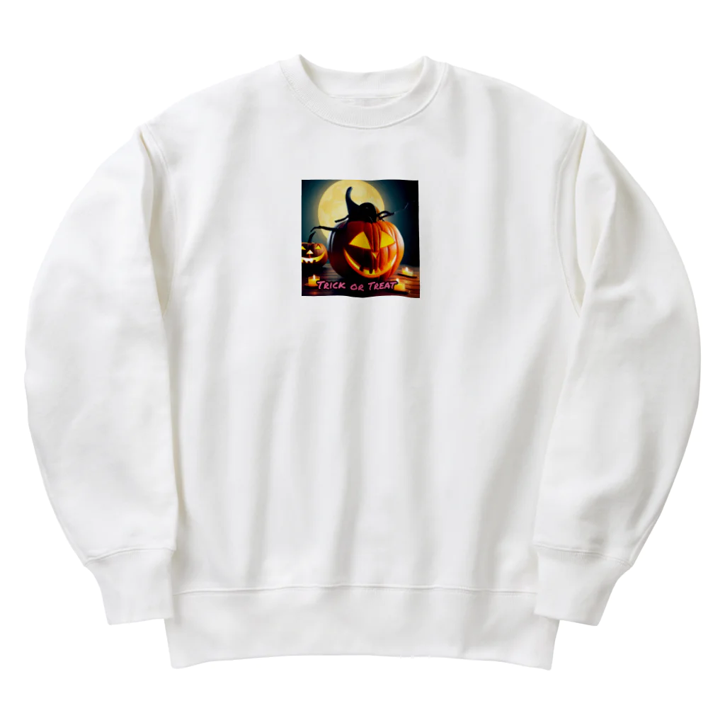 sam-chのハロウィンパンプキン Heavyweight Crew Neck Sweatshirt