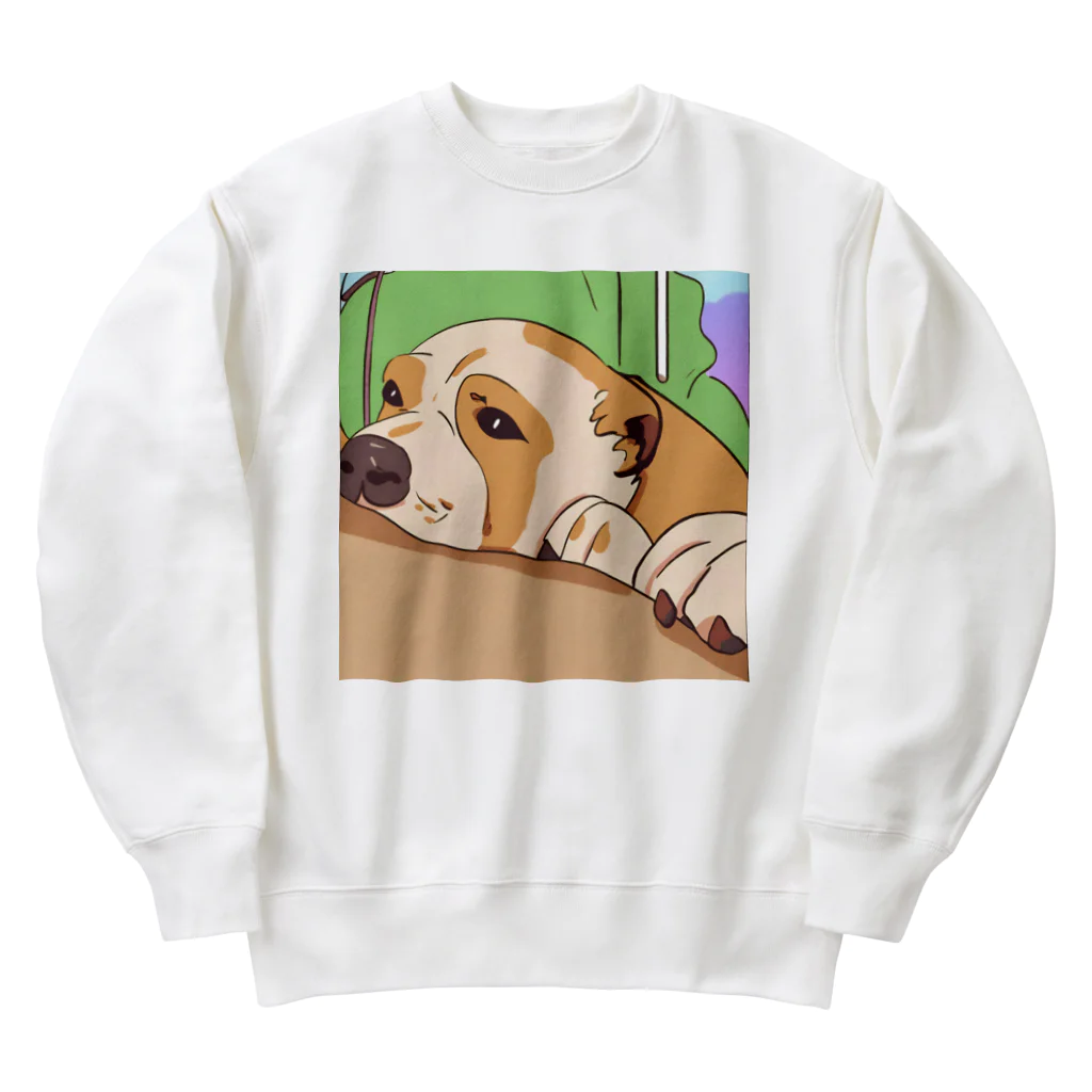 やる気のない犬のやる気のない犬 Heavyweight Crew Neck Sweatshirt