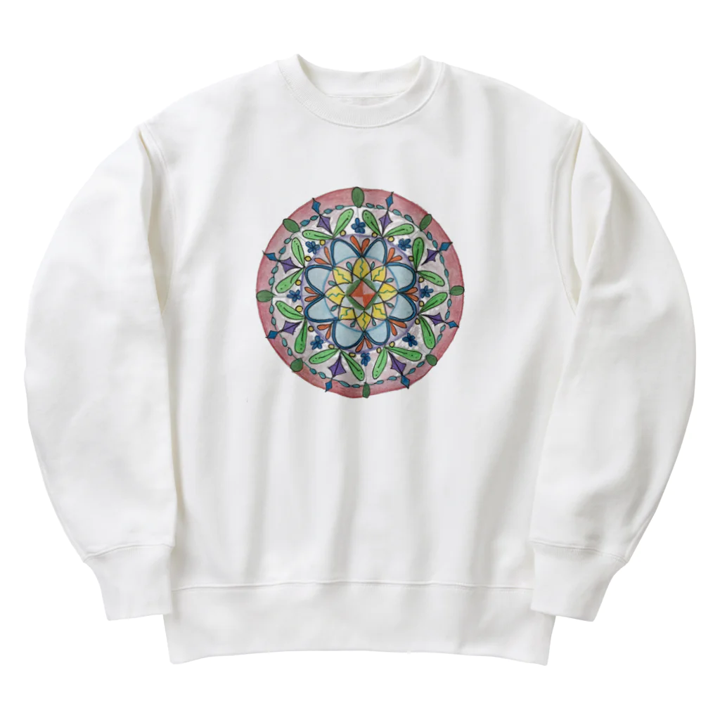 Floweryのまんだらちゃん Heavyweight Crew Neck Sweatshirt