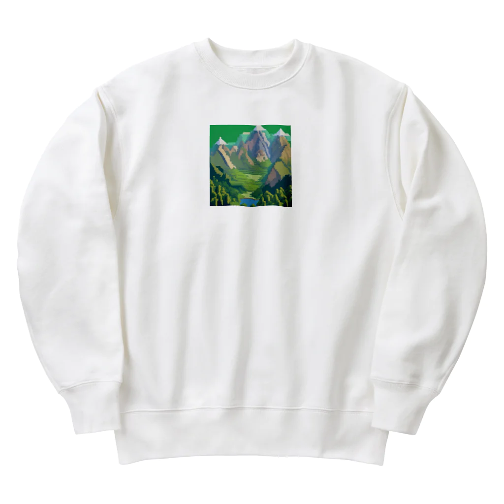 taka_maniaの山岳地帯 Heavyweight Crew Neck Sweatshirt