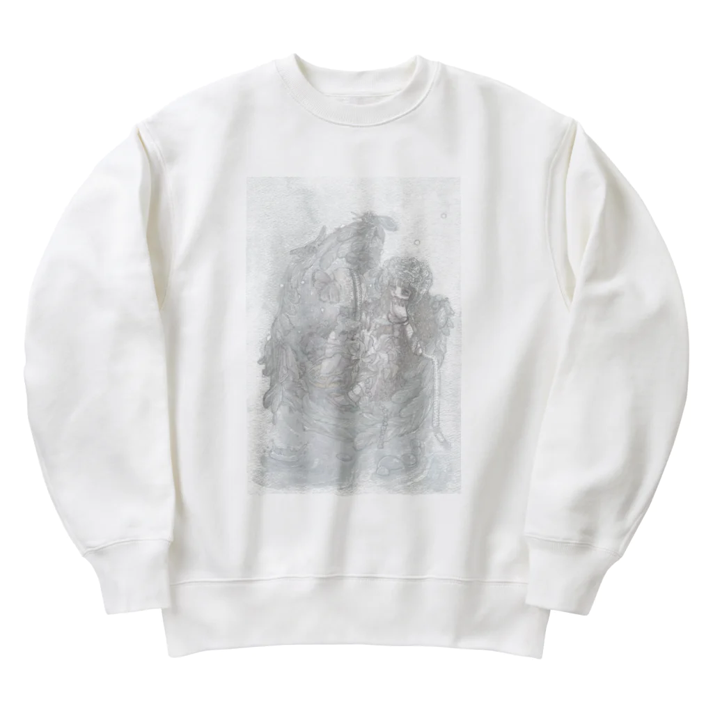 水面のSommeilily Heavyweight Crew Neck Sweatshirt