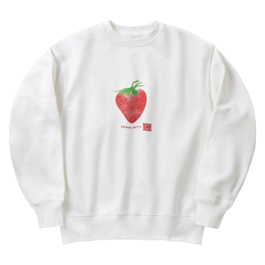 7-Shoのいちご Heavyweight Crew Neck Sweatshirt