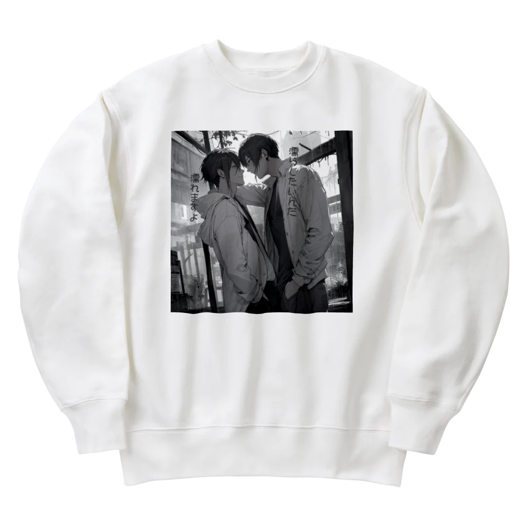 Cyber XXXの美少年物語5 Boys Love Story 5 Heavyweight Crew Neck Sweatshirt