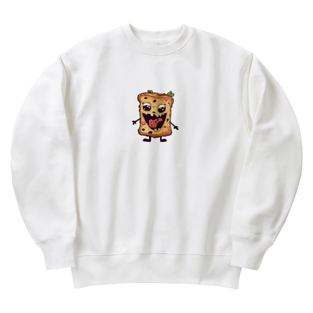 腐食物くんの腐食物くん Heavyweight Crew Neck Sweatshirt