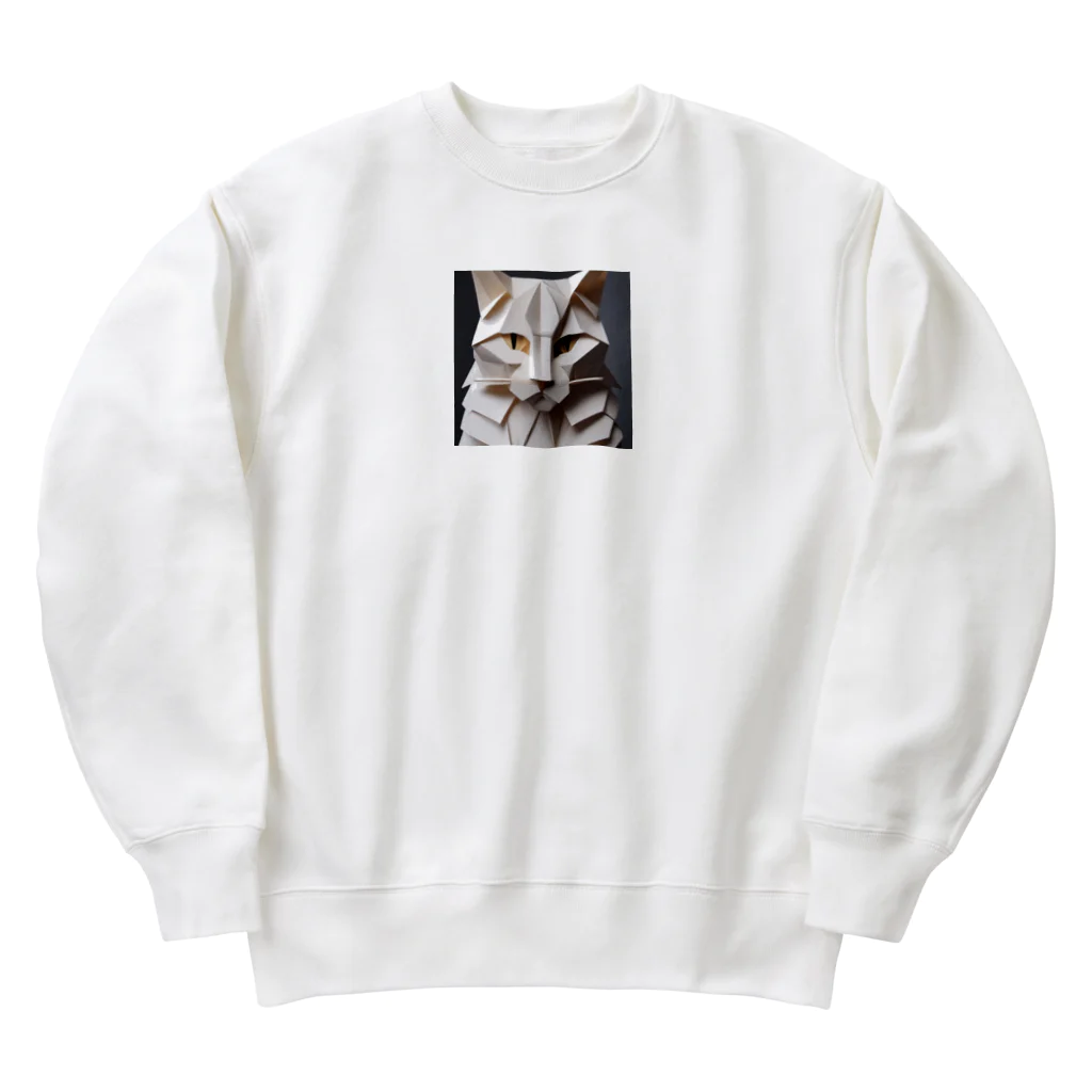 デザインマジックボックスのアメリカン・ペーパーキャット Heavyweight Crew Neck Sweatshirt