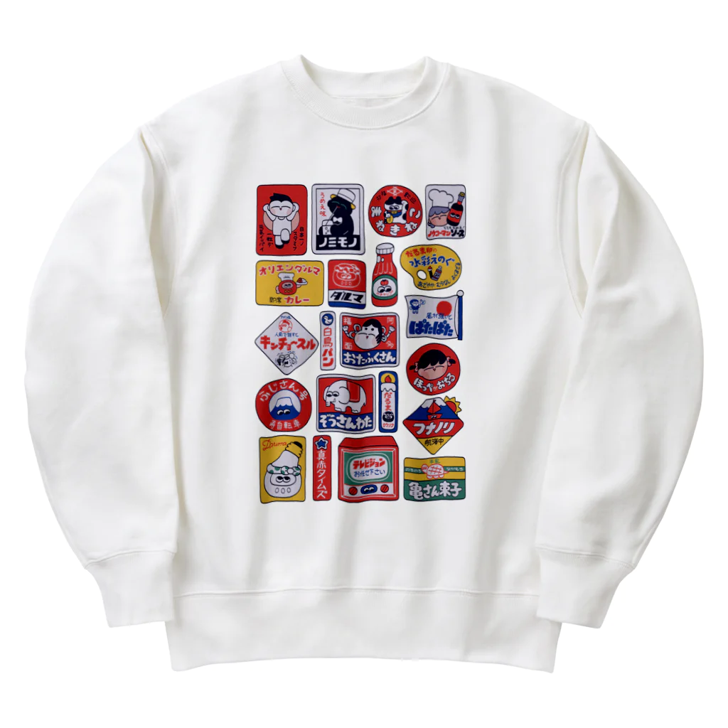 だるまかじーのみせの賑やかホ〜ロ〜 Heavyweight Crew Neck Sweatshirt