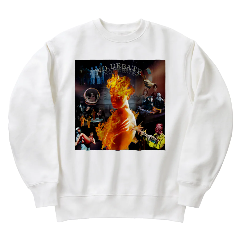 No Debate inc.のJust Ballin now Heavyweight Crew Neck Sweatshirt