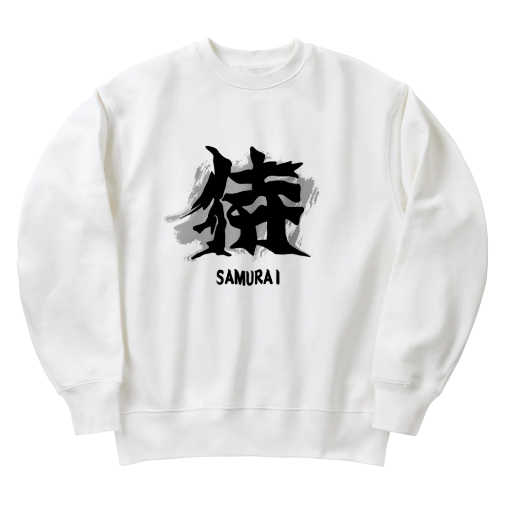 スタジオ・ロングワンのアメリカで着る侍Ｔシャツ！samurai original illustration fashion  ヘビーウェイトスウェット