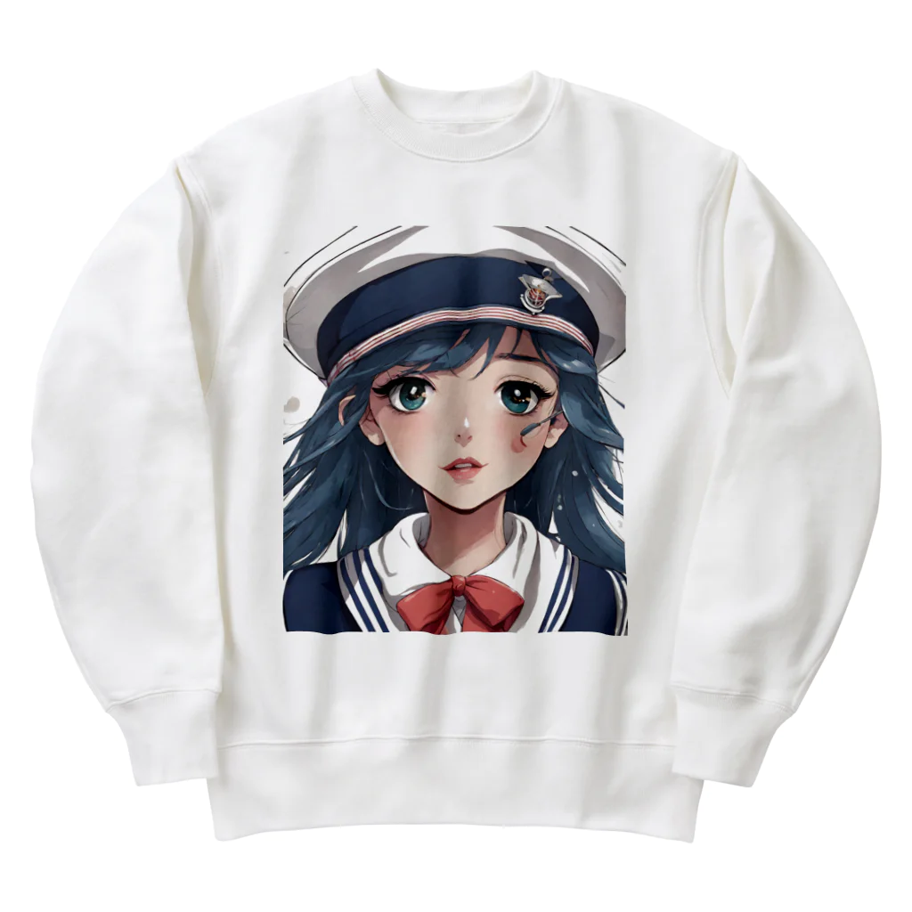 MUSE projectの海のような美少女 Heavyweight Crew Neck Sweatshirt