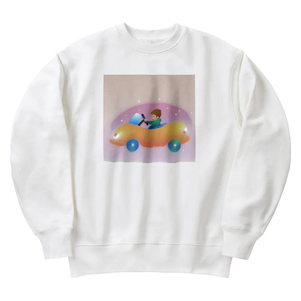 pikkekunのGo!Go!Car! Heavyweight Crew Neck Sweatshirt