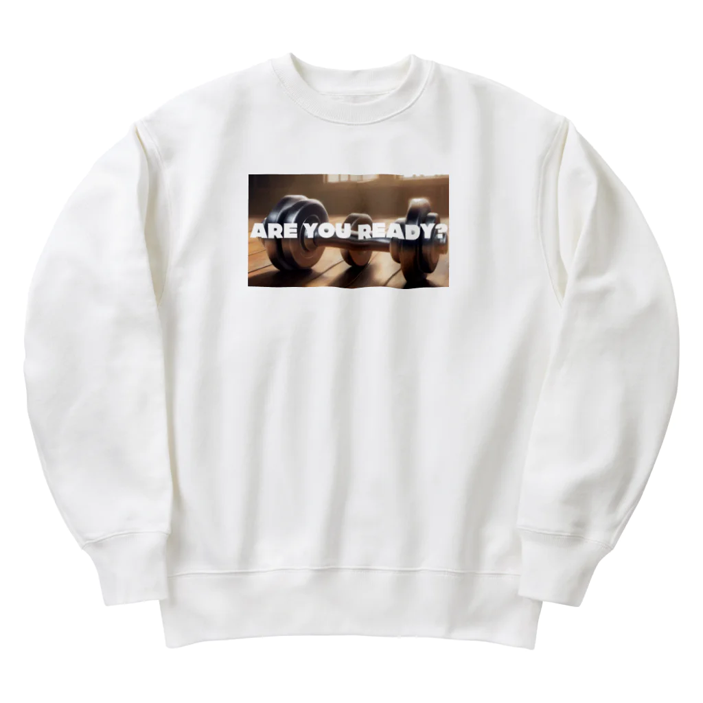 BULKUP MONSTERのARE YOU READY? Heavyweight Crew Neck Sweatshirt