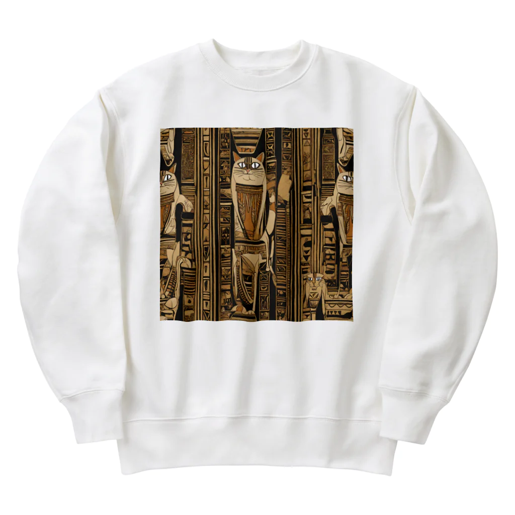 maeken work shopipの猫神官 Heavyweight Crew Neck Sweatshirt