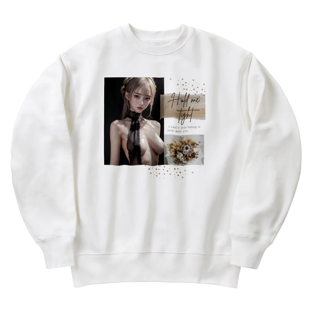 sounya sounyaの美女 図鑑（ホールド） Heavyweight Crew Neck Sweatshirt