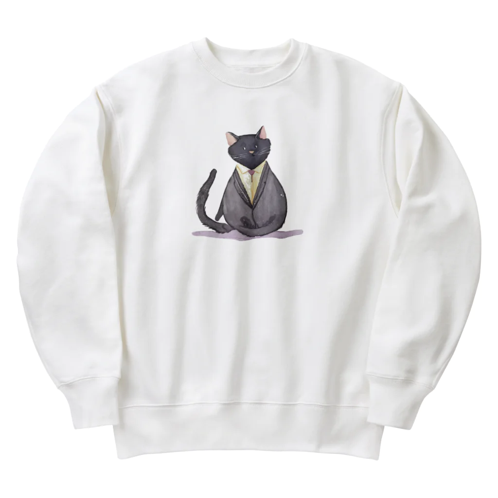 kgymのスーツ猫 Heavyweight Crew Neck Sweatshirt